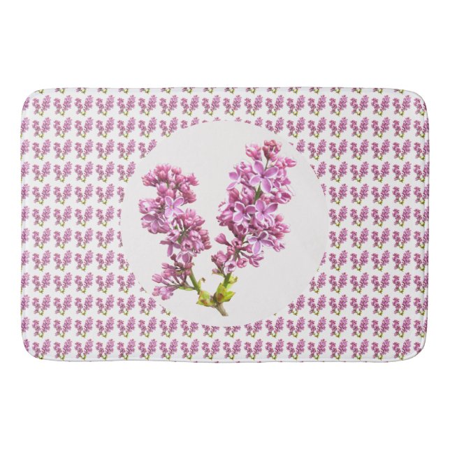 Bath Mat - Mehrere Lilacs Badematte (Vorderseite)
