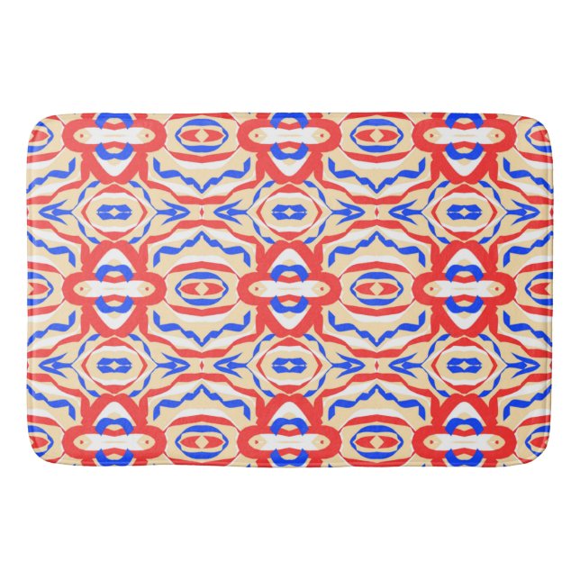 Bath Mat, Multi Farbe Modernes klassisches Design Badematte (Vorderseite)