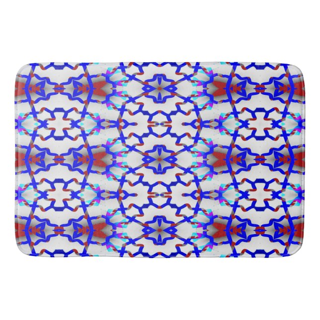 Bath Mat, Multicolor modernes klassisches Design B Badematte (Vorderseite)