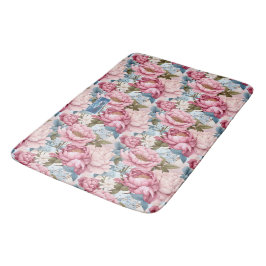 Bath Mat (Peony Bliss) RFPMDesign ©️ 2024 Badematte