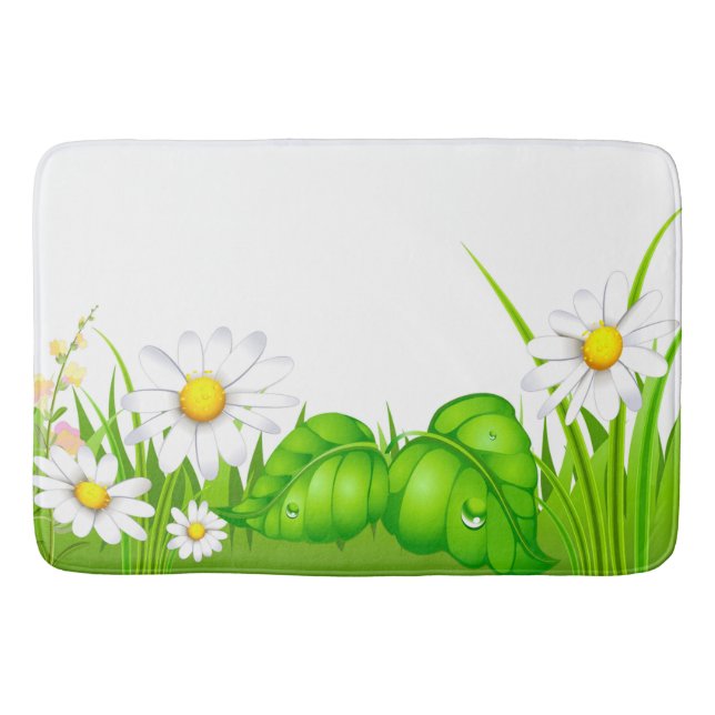Bath Mat/Spring Daisy Badematte (Vorderseite)