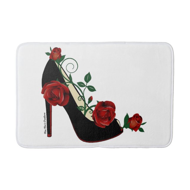 Bath Mat - Stiletto-Rose Badematte (Vorderseite)