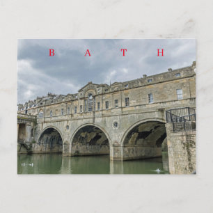 Bath Pulteney Bridge Ansichtskarte Postkarte
