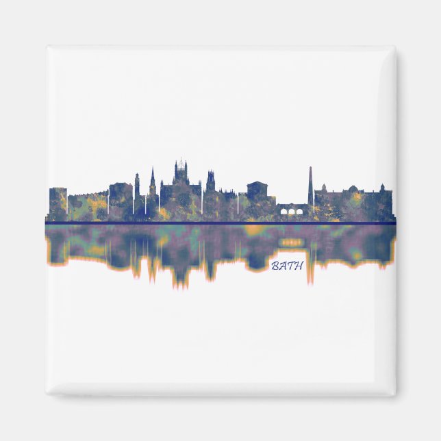 Bath Skyline Magnet (Vorne)
