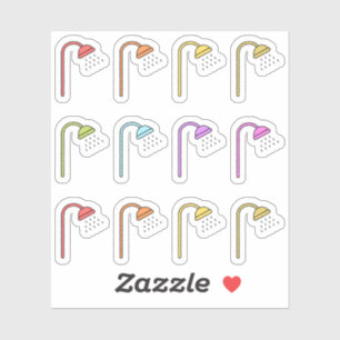 Bath Time Tubs Shocker Erinnerung Planner Aufkleber