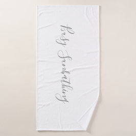 BATH TOWEL ART&DESIGN STYLES BADEHANDTUCH