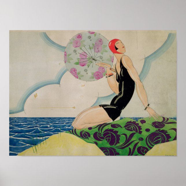 Bather, c.1925 poster (Vorne)
