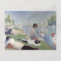 Bathers Georges Seurat Neo Impressionist Malerei