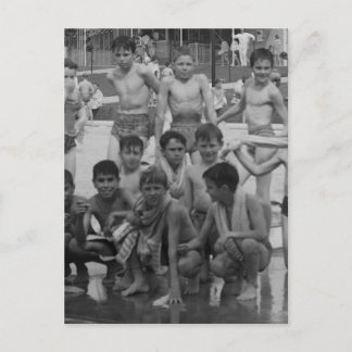 Bathers Postkarte