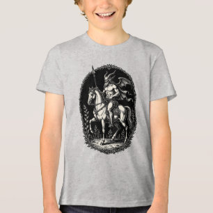 Bathin Schlangenreiter erhebt sich Tri-Blend Shirt
