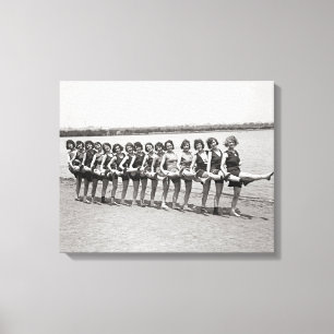 Bathing Beauties, 1923 Leinwanddruck
