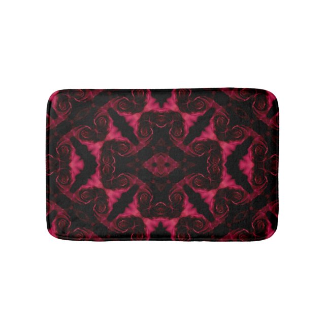 Bathmatt, Abstraktes Kaleidoskop-Bild Badematte (Vorderseite)