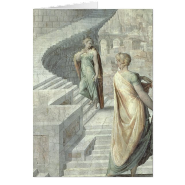 Bathsheba rendant visite à David, c.1553 (Devant)