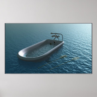 Bathtub Voyage Poster