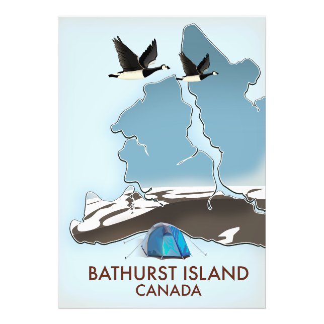 Bathurst Island Kanada Reiseplan Fotodruck (Vorne)