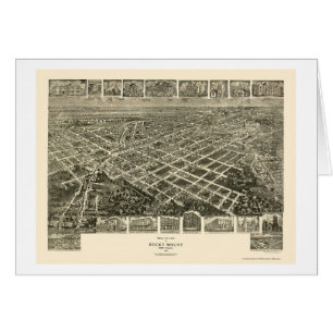 Bâti rocheux, carte panoramique d'OR - 1907