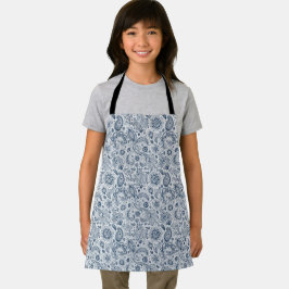 Batik-Boho-Stil floral Paisley-Muster Schürze