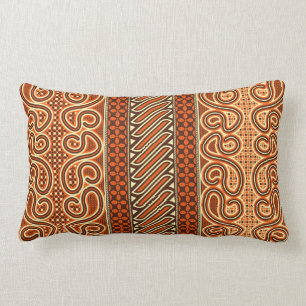 Batik Cacing Muster Lendenkissen