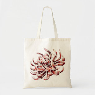 Batik Chrysanthemum Tragetasche
