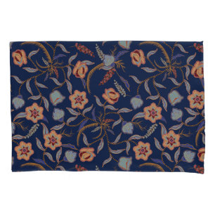 BATIK FLORAL BOTANICAL KISSENBEZUG