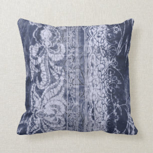 Batik, Indigo Kissen