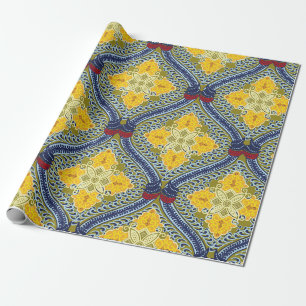 Batik indonesisch: ist eine Technik aus Wachs-resi Geschenkpapier