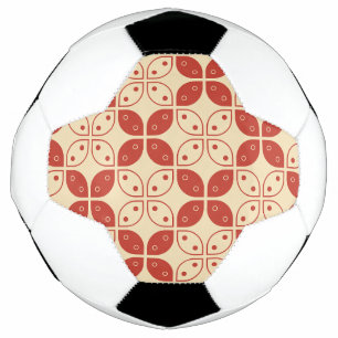 Batik Kawung, indonesisches Muster, javanisch, eth Fußball