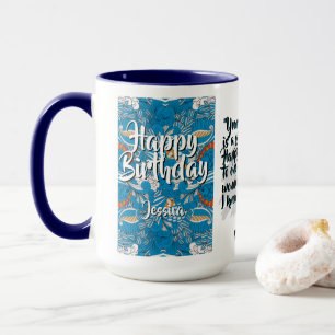 Batik-Kombitasse CM02-01 Stier Tasse