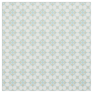 Batik-nahtloses Muster-Gewebe im Aqua und in TAN Stoff