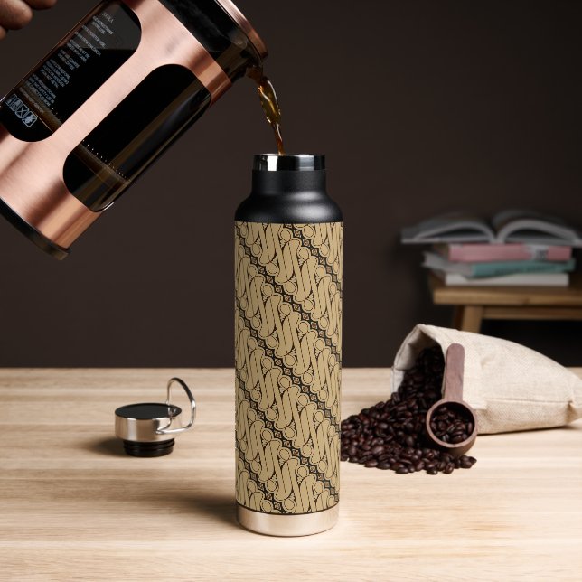 Batik Parang, indonesisches Muster, Javanisch, eth Trinkflasche (Kaffee)