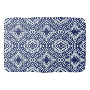 Batik Star n Diamond Shibori Indigomuster Badematte
