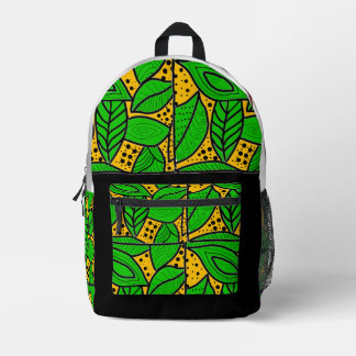 Batik Tembakau Backpack Bedruckter Rucksack