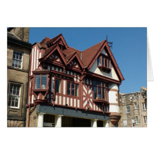 Bâtiment en chêne Tudor, Edimbourg, Ecosse