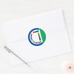 Bâtiment Stickers du Parti pour la 7e Partie