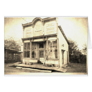 Bâtiment vintage de marchandises sèches