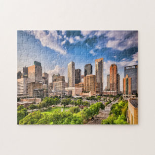 Bâtiments urbains de Houston Jigsaw Puzzle