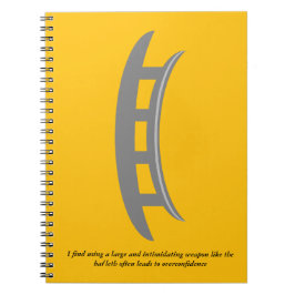 Bat'leth Spiralblock Notizblock