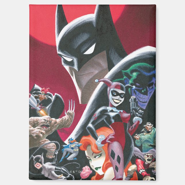 Batman Adventures Dangerous Dames & Demons Magnet (Vorderseite)