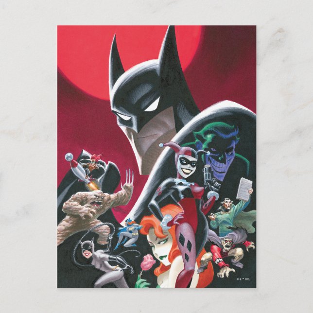 Batman Adventures Gefährliche Damen & Dämonen Postkarte (Vorderseite)