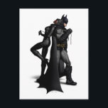 Batman Arkham City | Batman und Catwoman Postkarte<br><div class="desc">Batman: Arkham City</div>