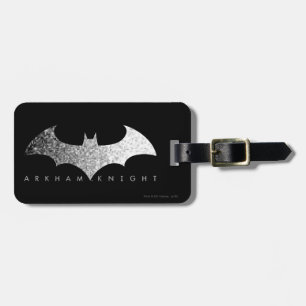 Batman Arkham Knight Pixel Logo Gepäckanhänger