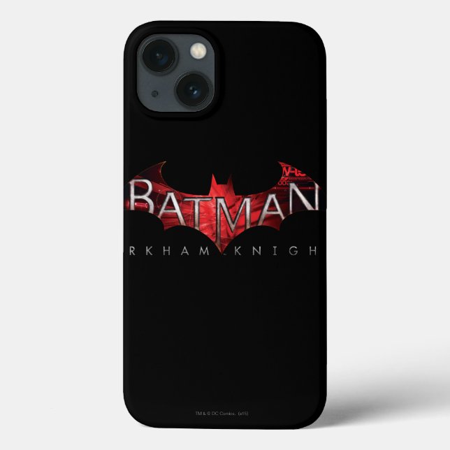 Batman Arkham Knight Red Logo Case-Mate iPhone Hülle (Rückseite)