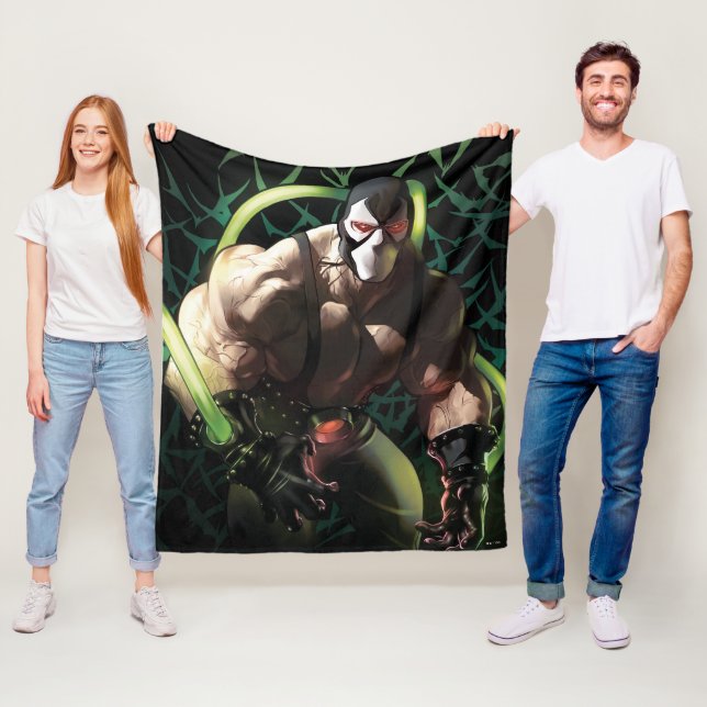Batman Bane Bat Schwarm Illustration Fleecedecke (Beispiel)