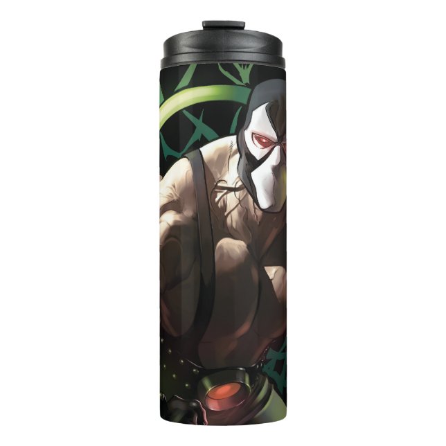 Batman Bane Bat Schwarm Illustration Thermosbecher (Vorderseite)