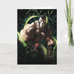 Batman Bane Bat Swarm Illustration Karte