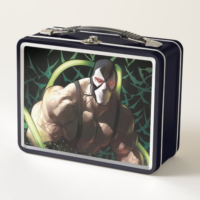 Batman Bane Bat Swarm Illustration Metall Brotdose (Vorderseite)