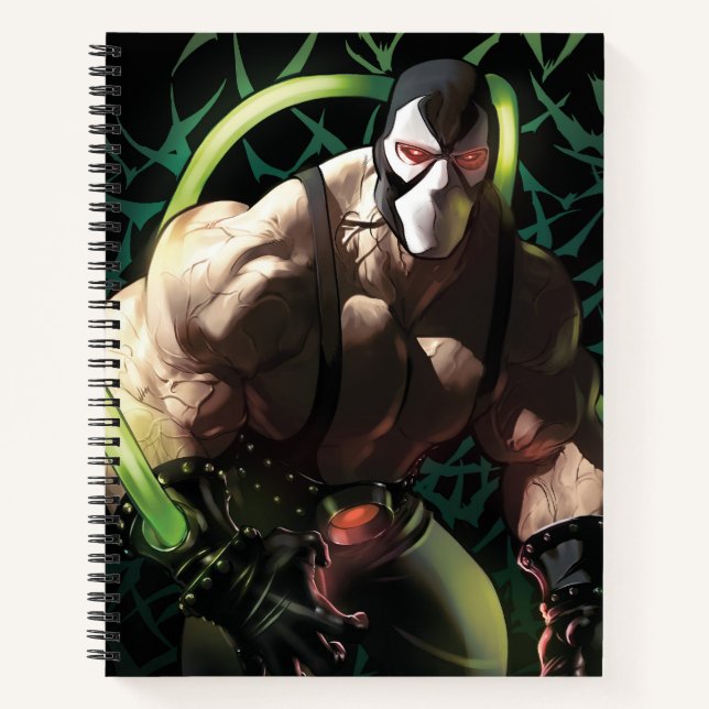 Batman Bane Bat Swarm Illustration Notizbuch (Vorderseite)