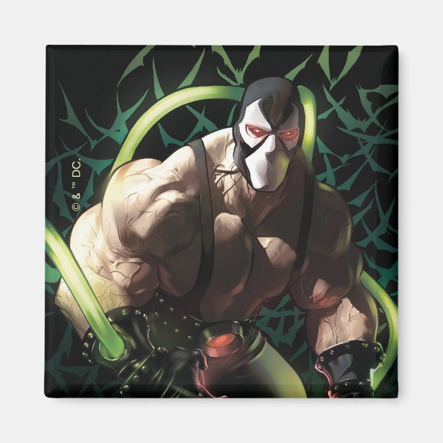 Batman Bane Fledermausschwarm-Illustration Magnet (Vorne)