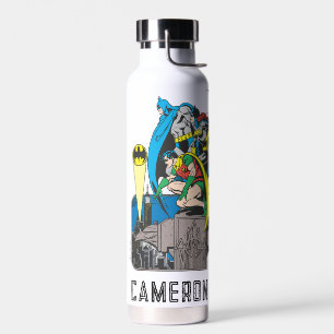 Batman/Batgirl/Robin Fügen Sie Ihren Namen hinzu Trinkflasche