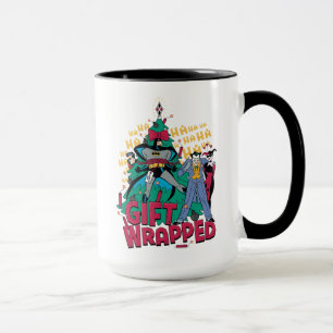 Batman Batman & Robin Geschenk an XMas Tree umma Tasse